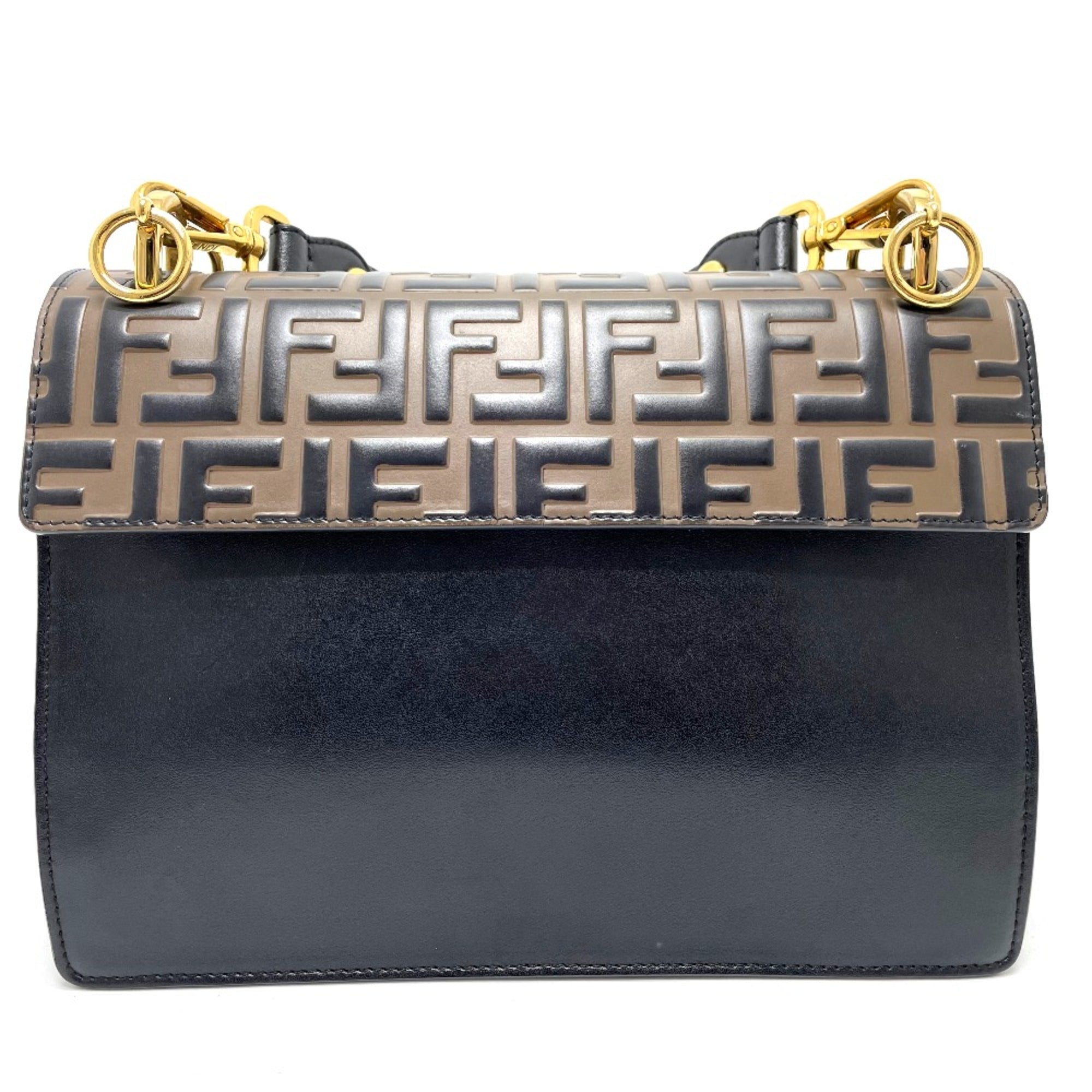 Fendi Brown Leather Handbag