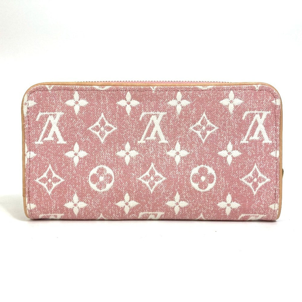 Louis Vuitton Monogram Denim Pink Monogram Denim Long Wallet