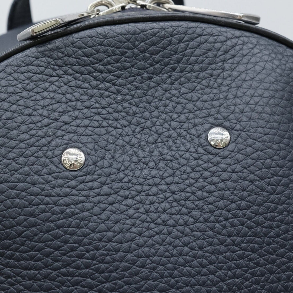 Louis Vuitton Dark Navy Leather Backpack