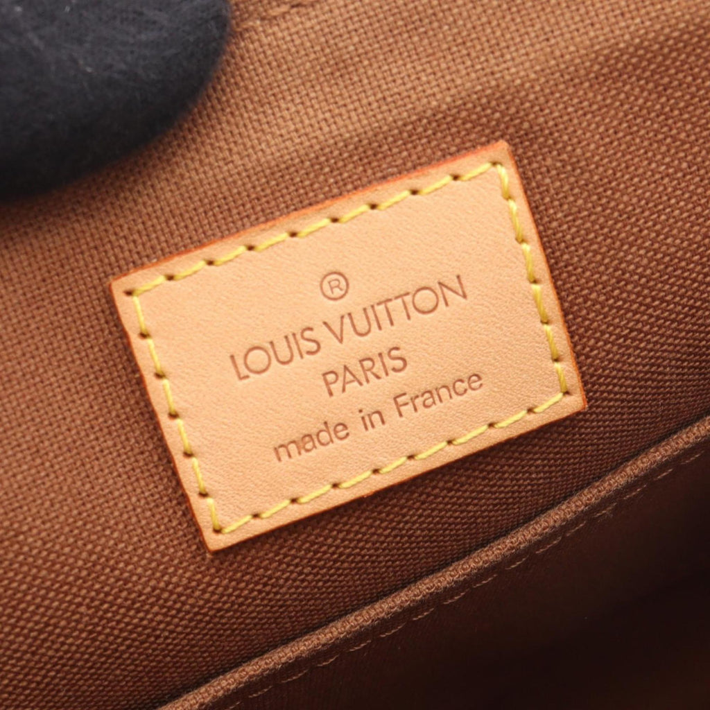 Louis Vuitton Brown Coated Canvas Pvc Monogram Leather Tote Bag
