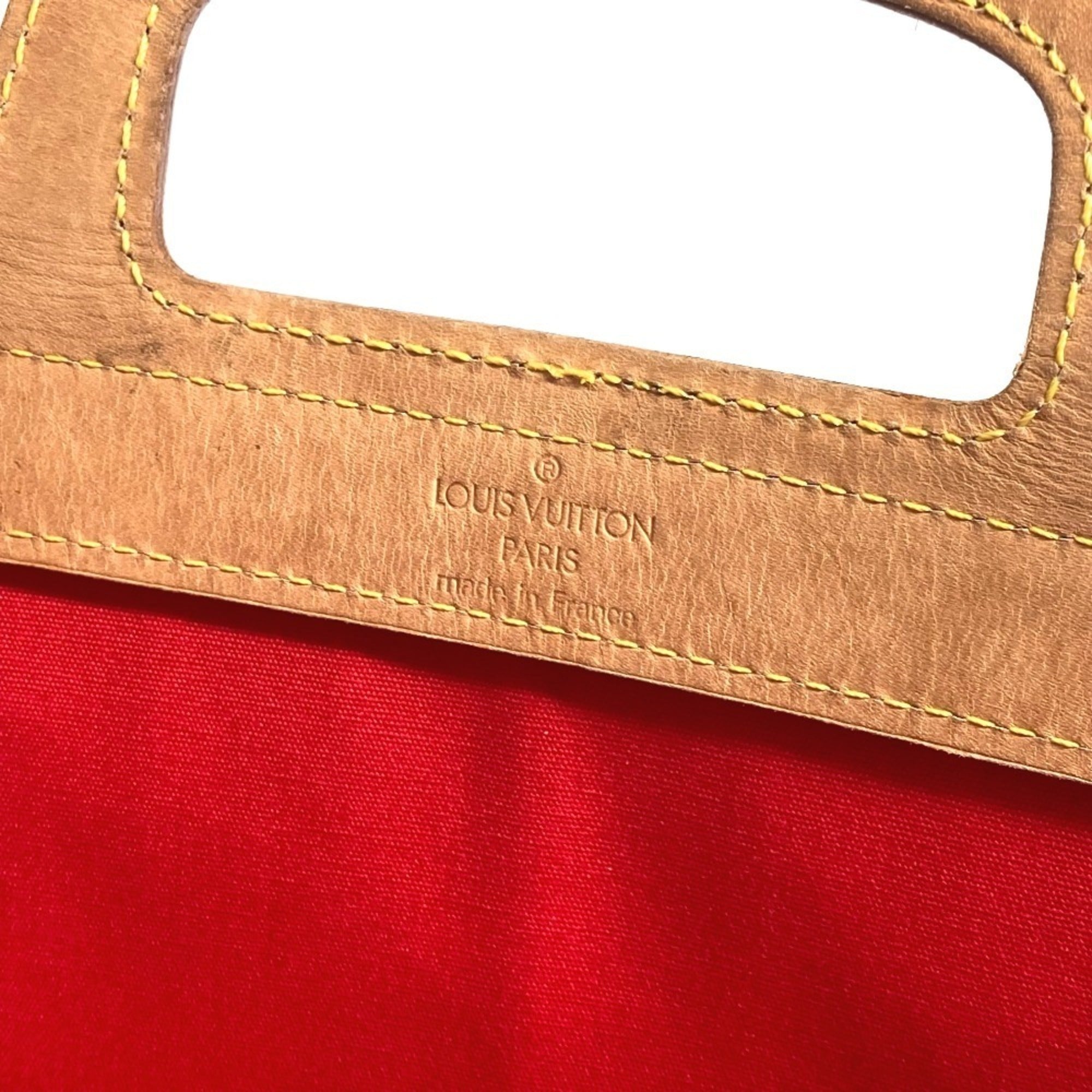 Louis Vuitton Monogram Vernis Red Color Monogram Vernis Handbag