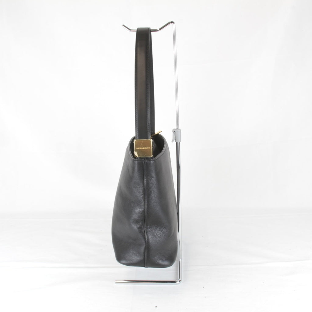 Burberry Black Leather Shoulder Bag