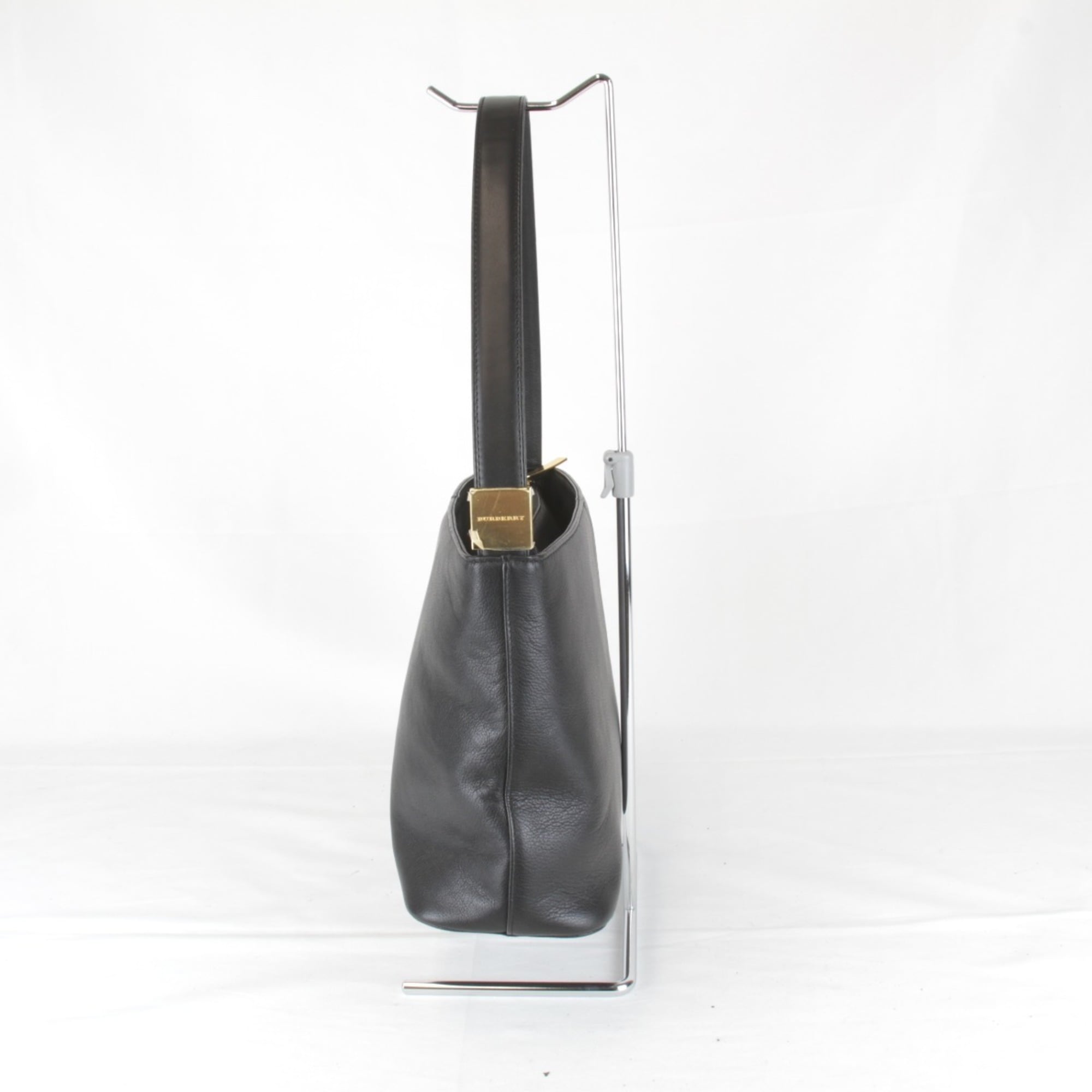 Burberry Black Leather Shoulder Bag