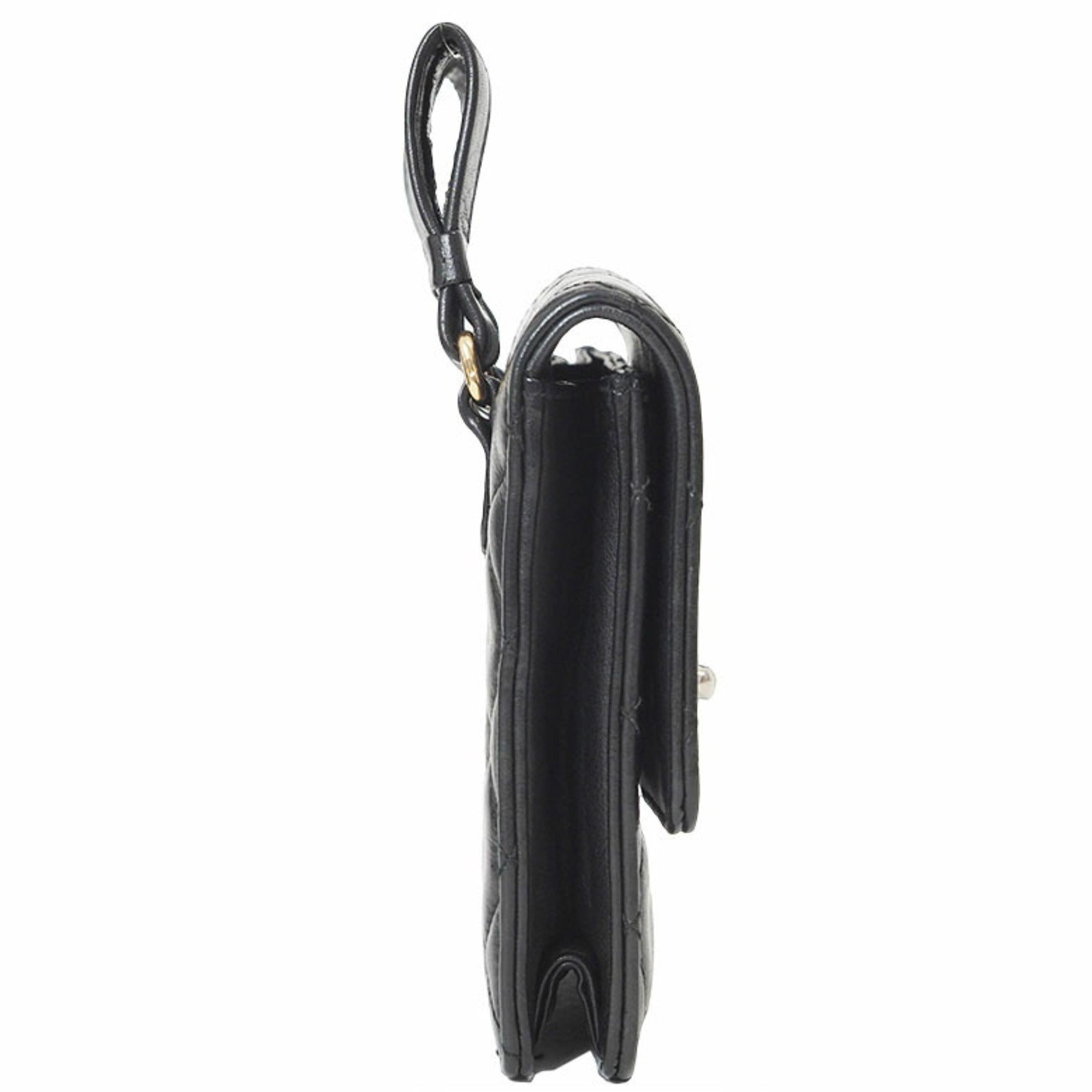 Chanel Black Leather Fanny Pack