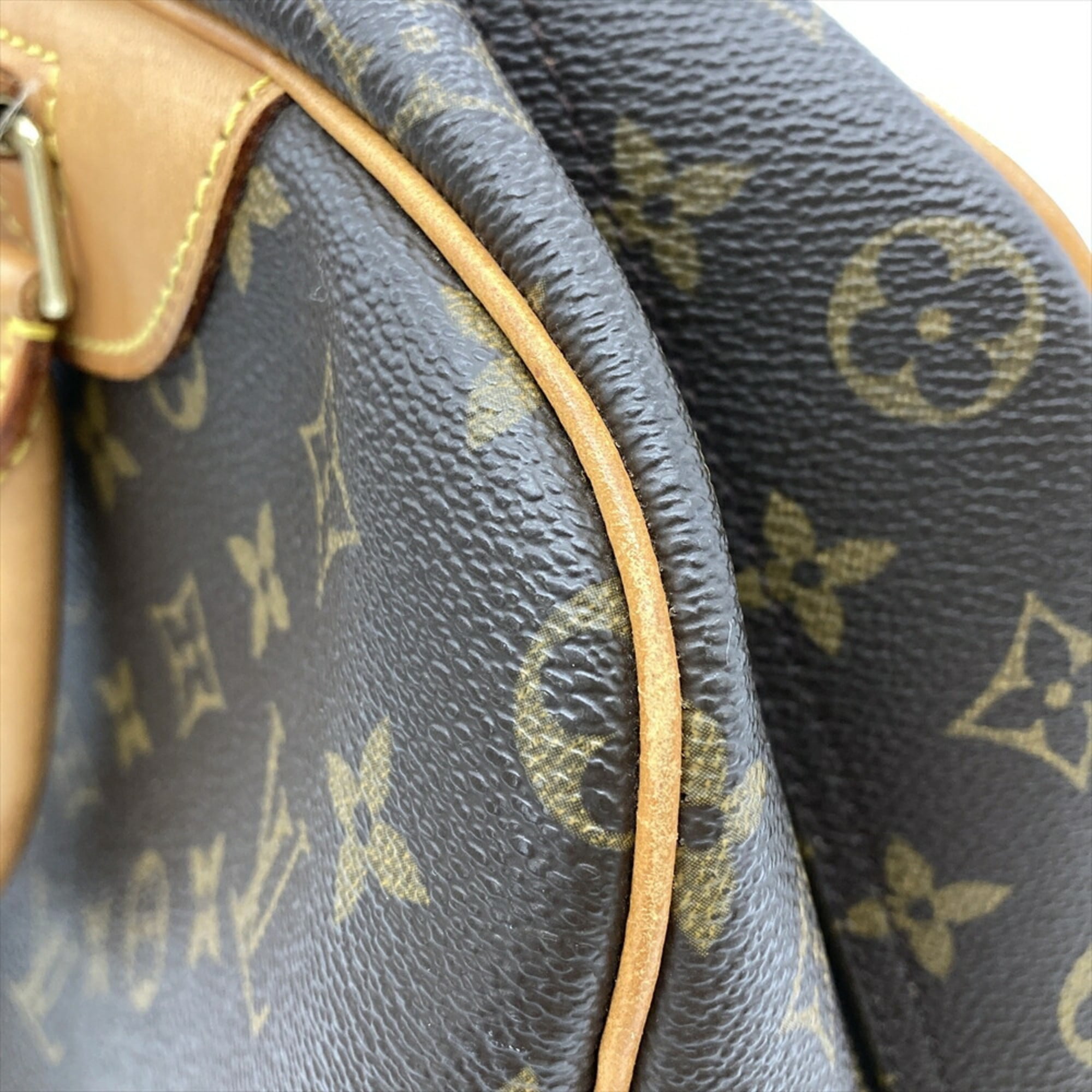 Louis Vuitton Brown Monogram Canvas Handbag