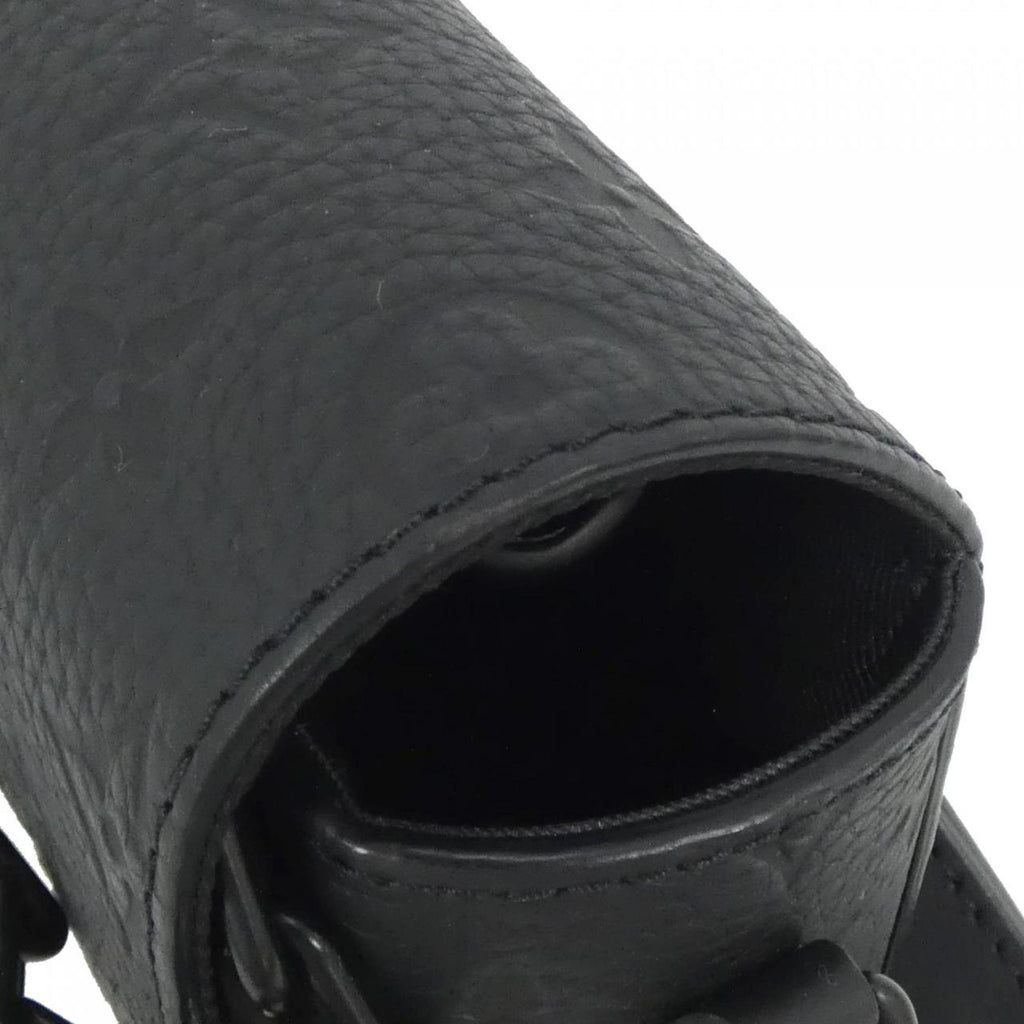 Louis Vuitton Black Leather Shoulder Bag