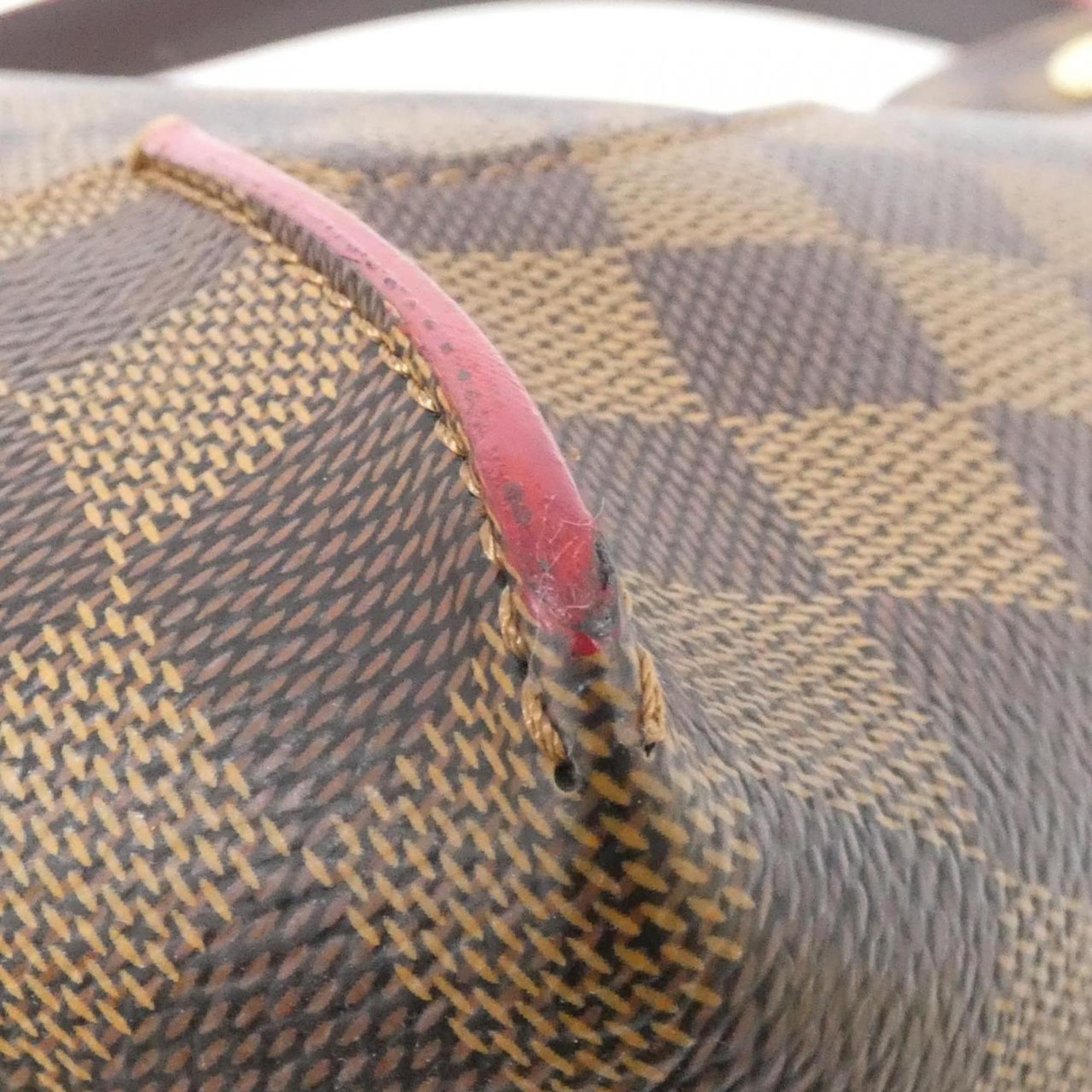 Louis Vuitton Cerise Ebene Coated Canvas Shoulder Bag
