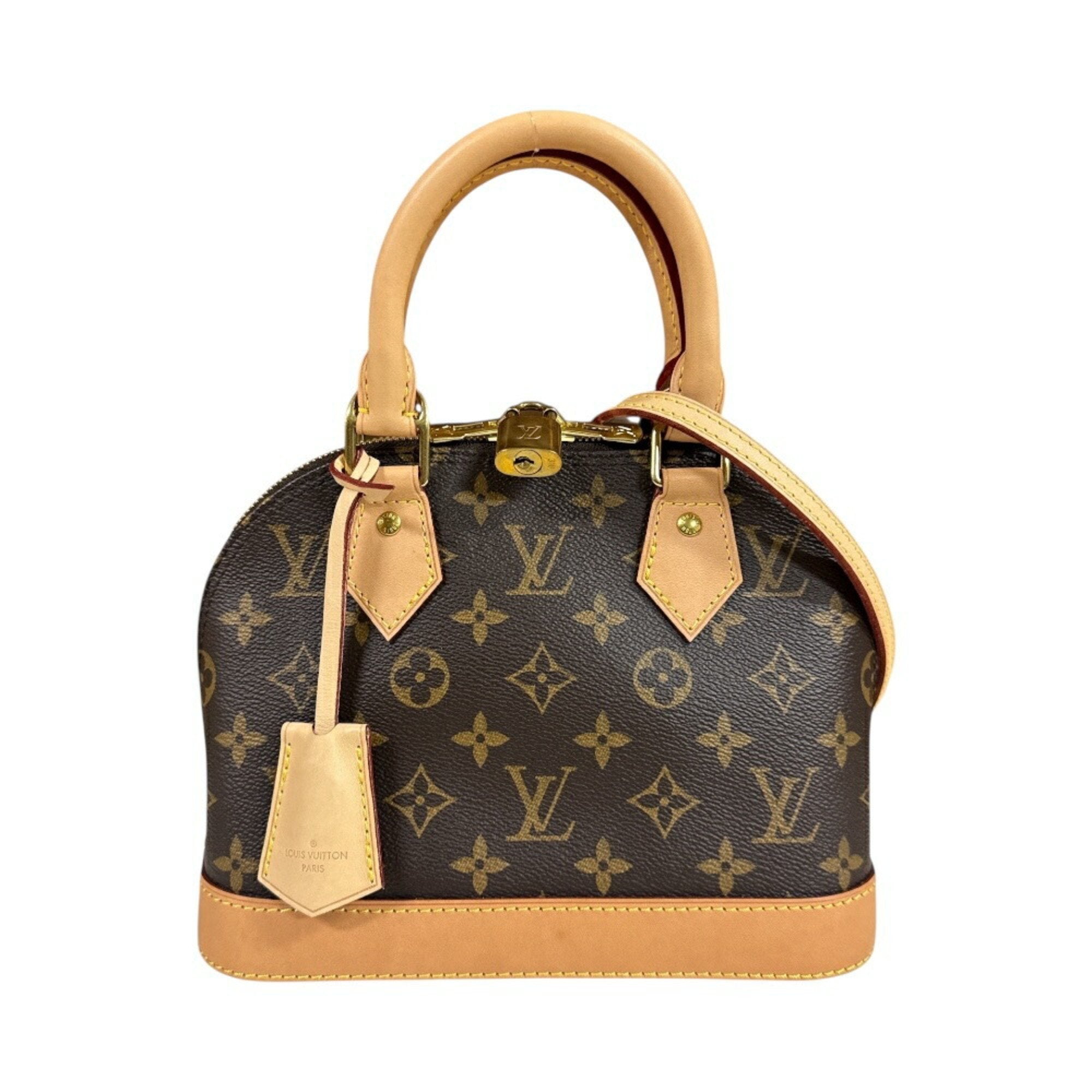 Louis Vuitton Brown Monogram Canvas Shoulder Bag