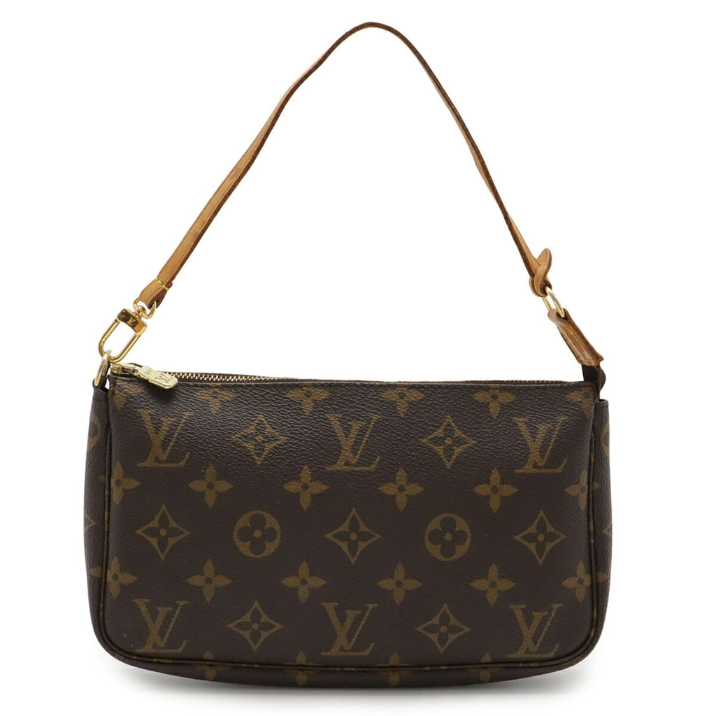 Louis Vuitton Brown Monogram Handbag Pochette Pouch
