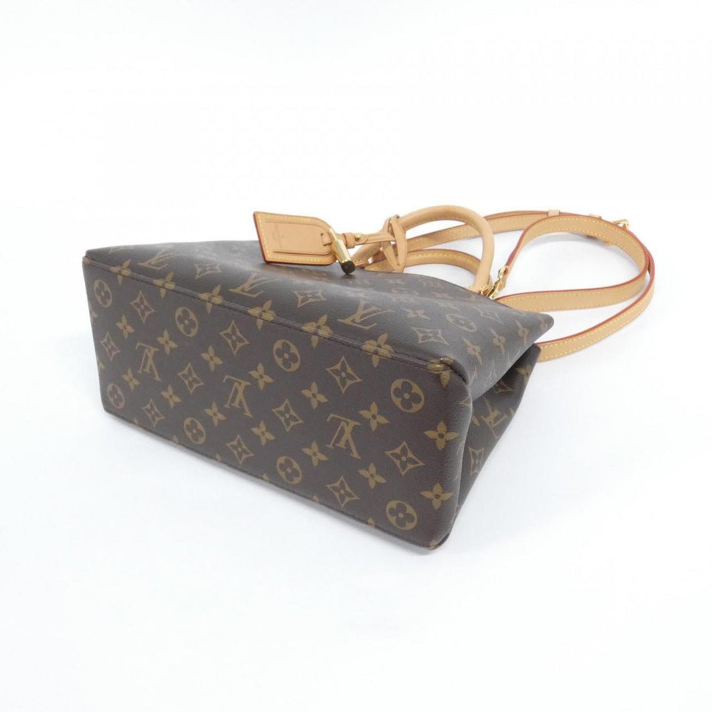 Louis Vuitton Marron Coated Canvas Handbag
