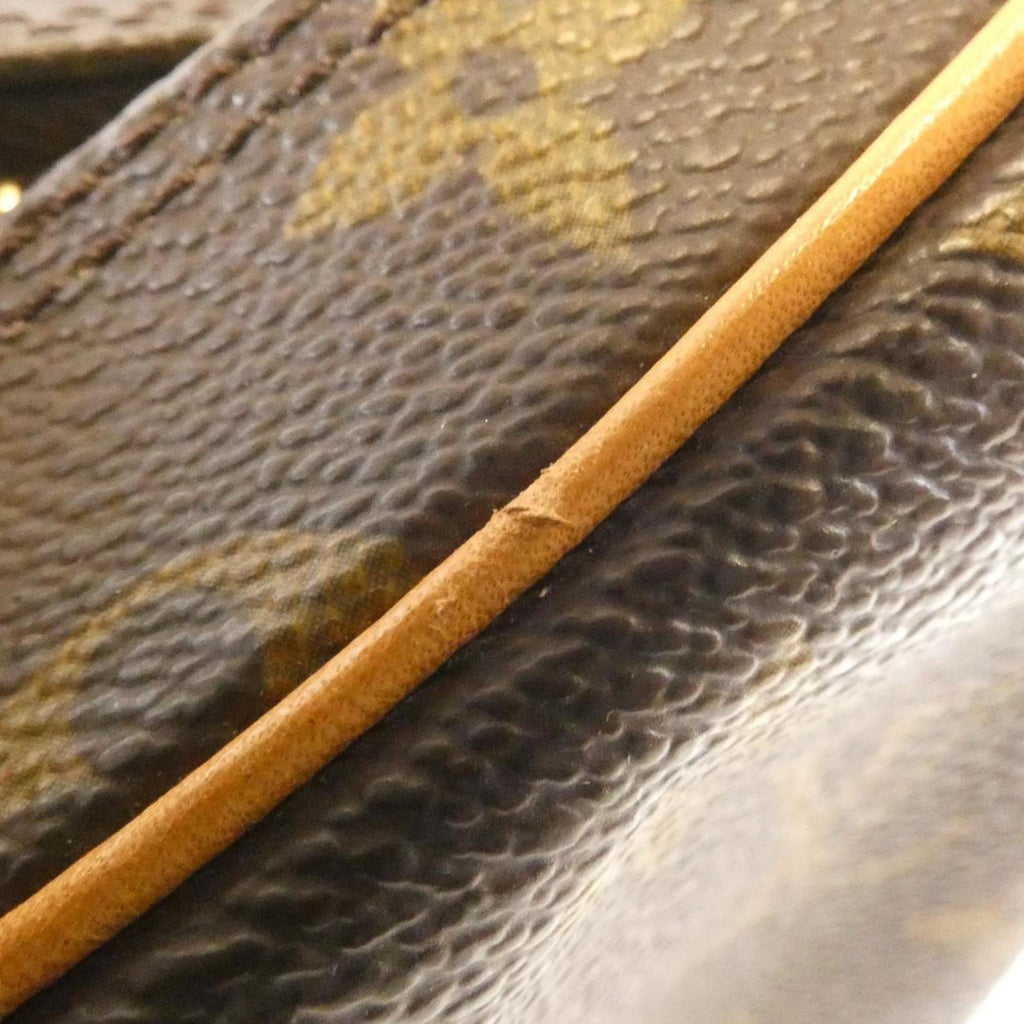 Louis Vuitton Marron Coated Canvas Shoulder Bag