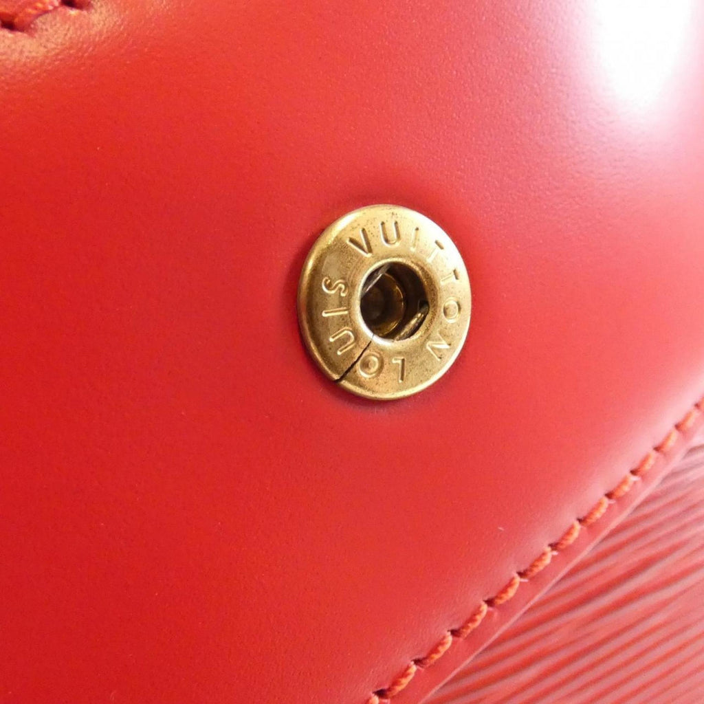 Louis Vuitton Red Color Leather Shoulder Bag