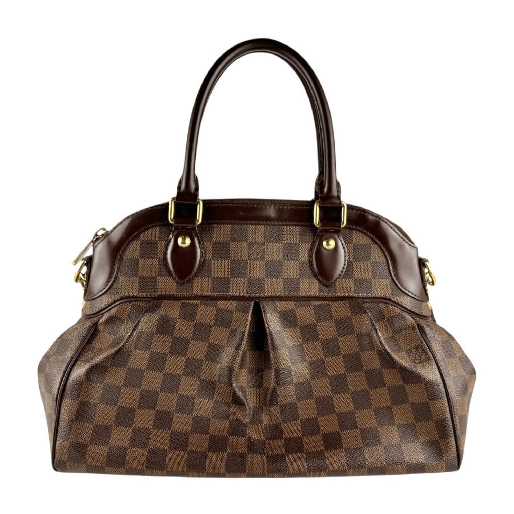 Louis Vuitton Brown Damier Canvas Handbag Shoulder Bag