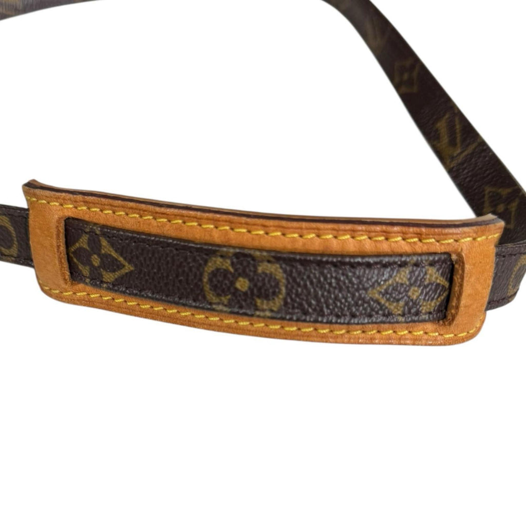 Louis Vuitton Brown Monogram Canvas Shoulder Bag