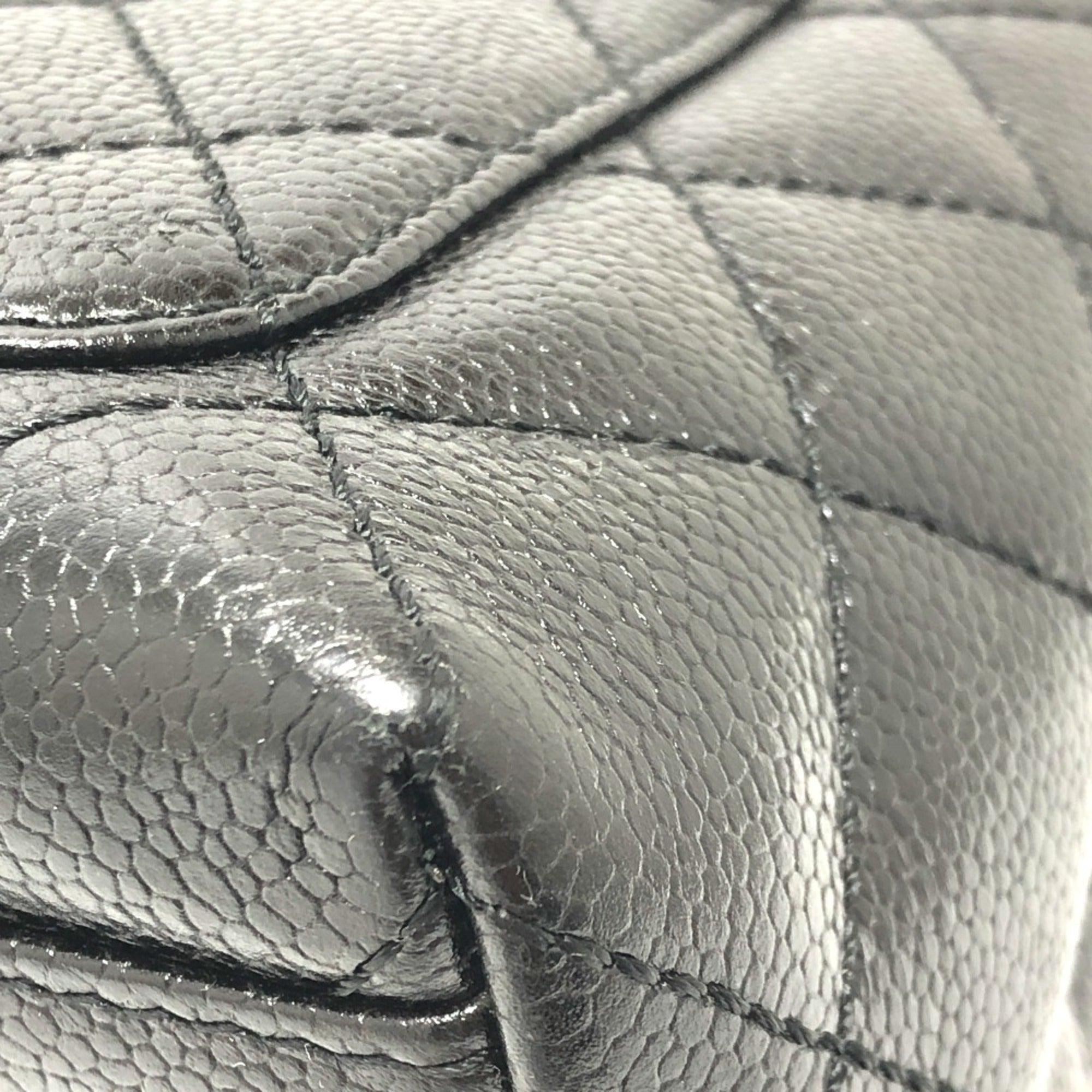 Chanel Black Leather Handbag