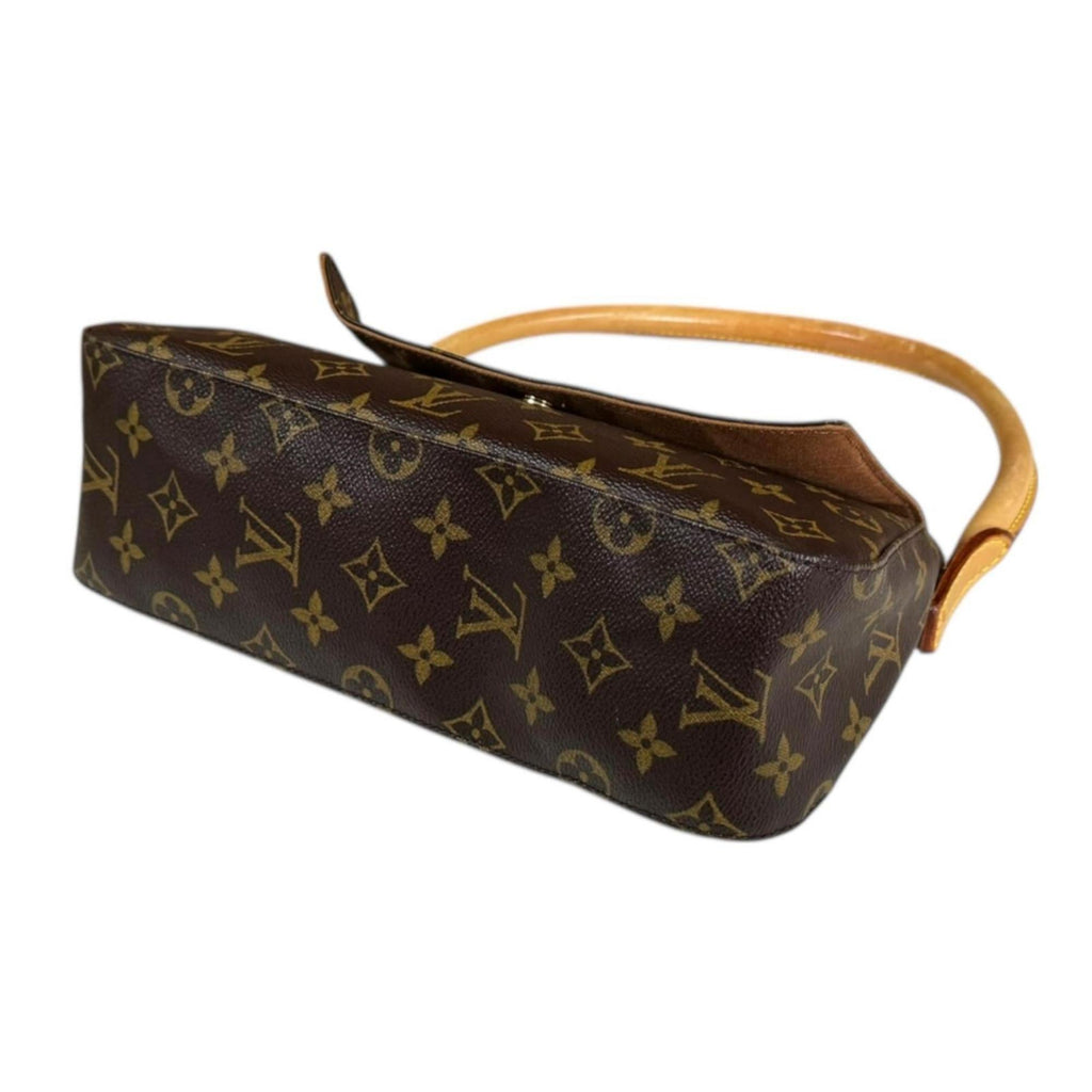 Louis Vuitton Brown Monogram Canvas Handbag