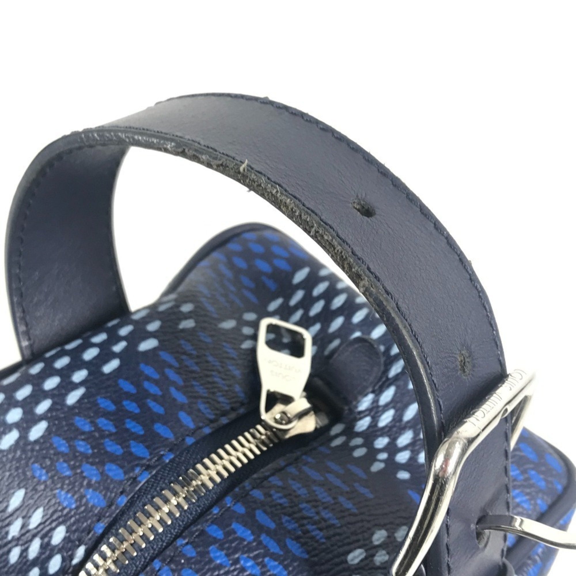 Louis Vuitton Blue Damier Canvas Clutch Bag