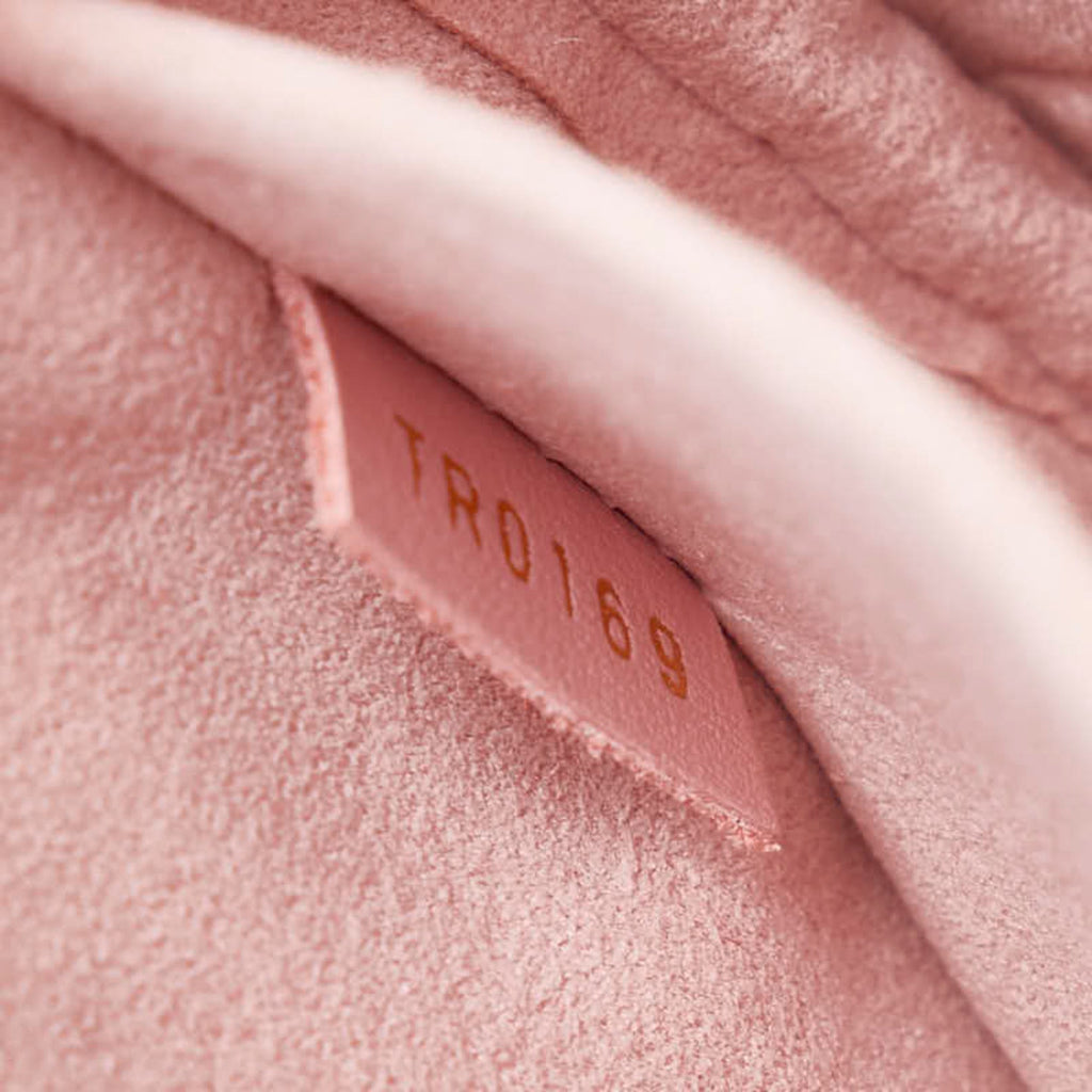 Louis Vuitton Pink Leather Shoulder Bag
