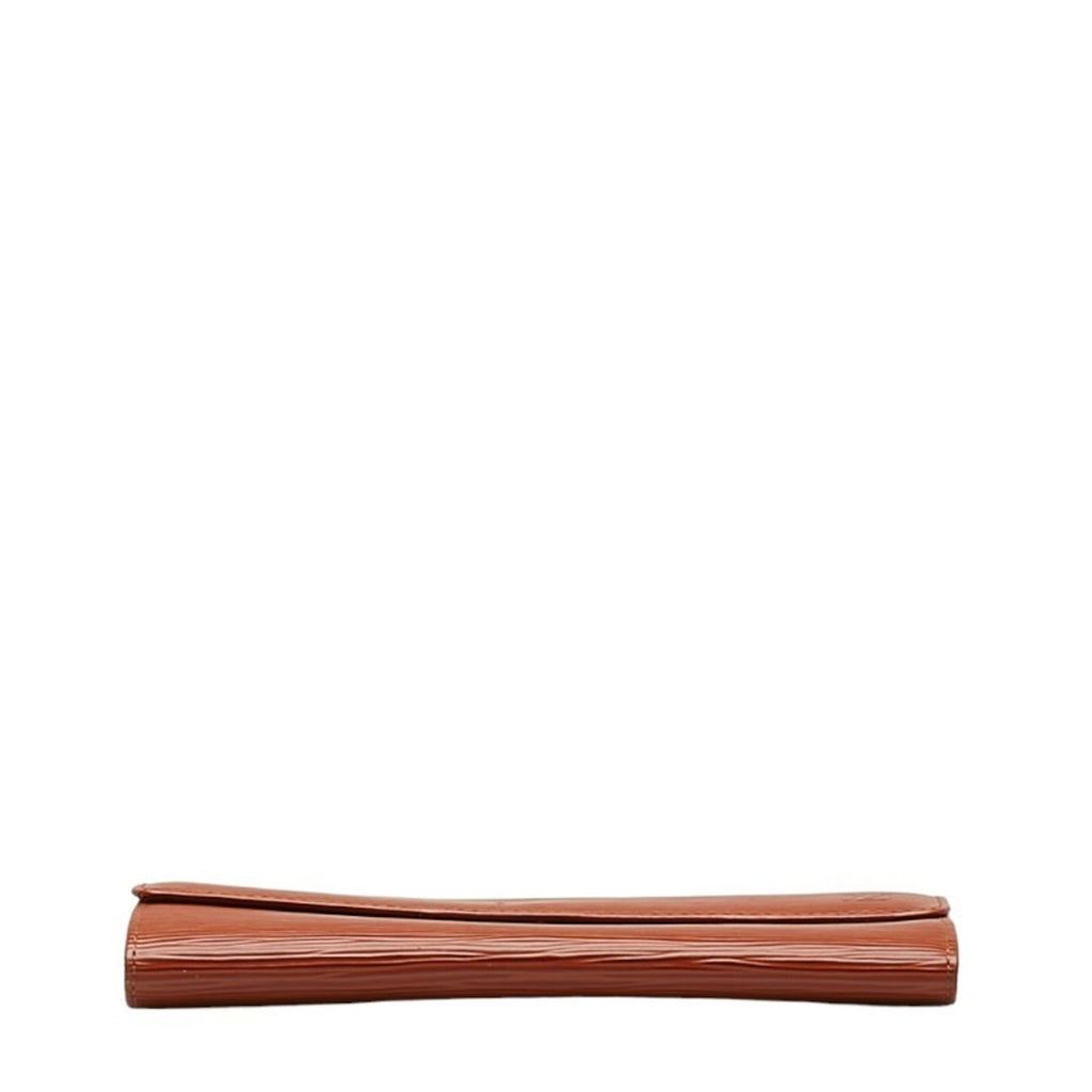 Louis Vuitton Epi Kenyan Brown Epi Leather Long Wallet