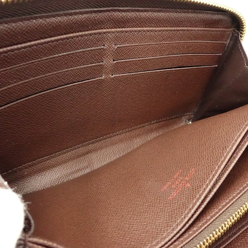 Louis Vuitton Damier Canvas Ebene Canvas Long Wallet