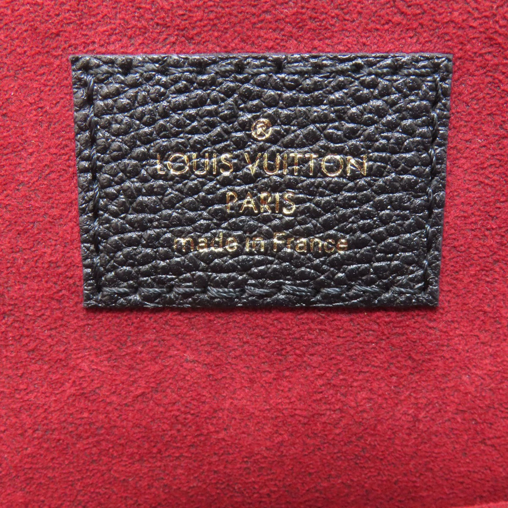 Louis Vuitton Noir Monogram Empreinte Handbag
