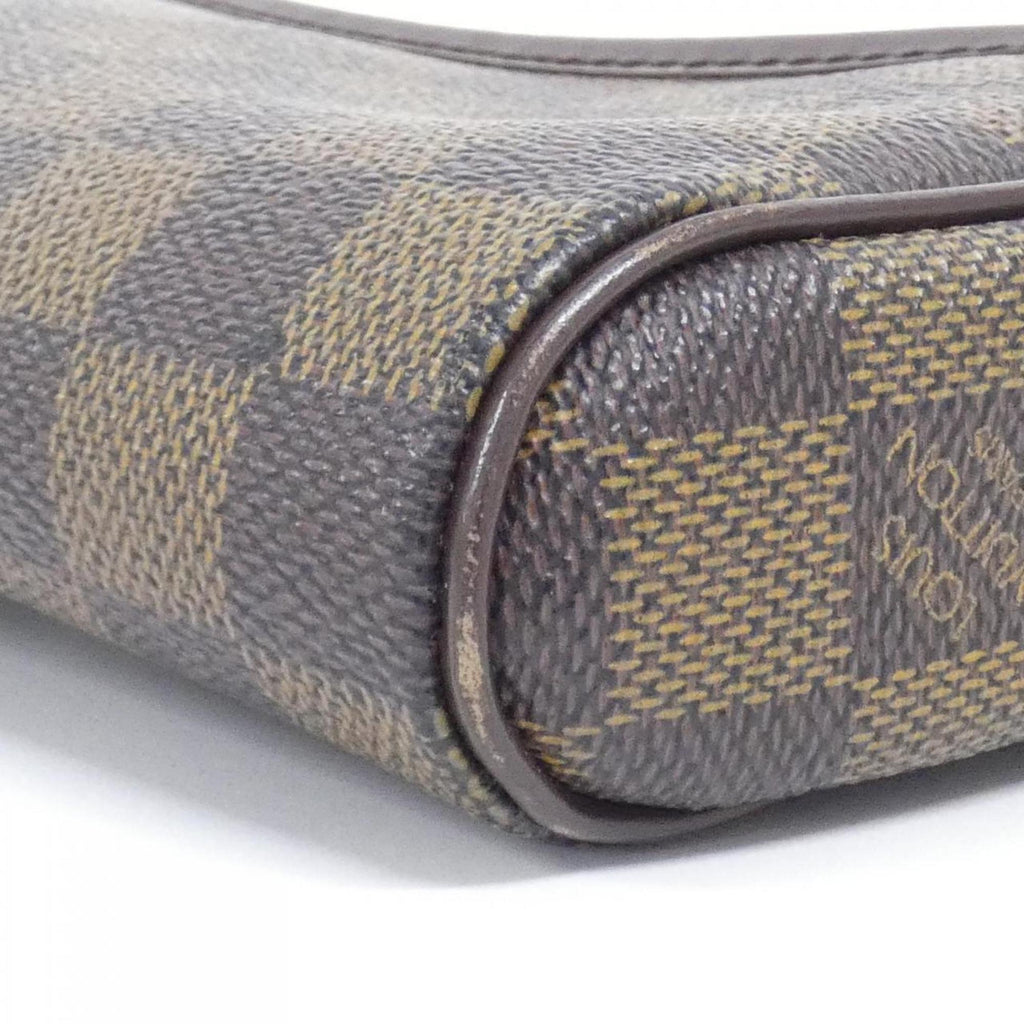 Louis Vuitton Brown Coated Canvas Pochette Shoulder Bag