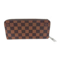 Louis Vuitton Brown Damier Canvas Damier Canvas Long Wallet