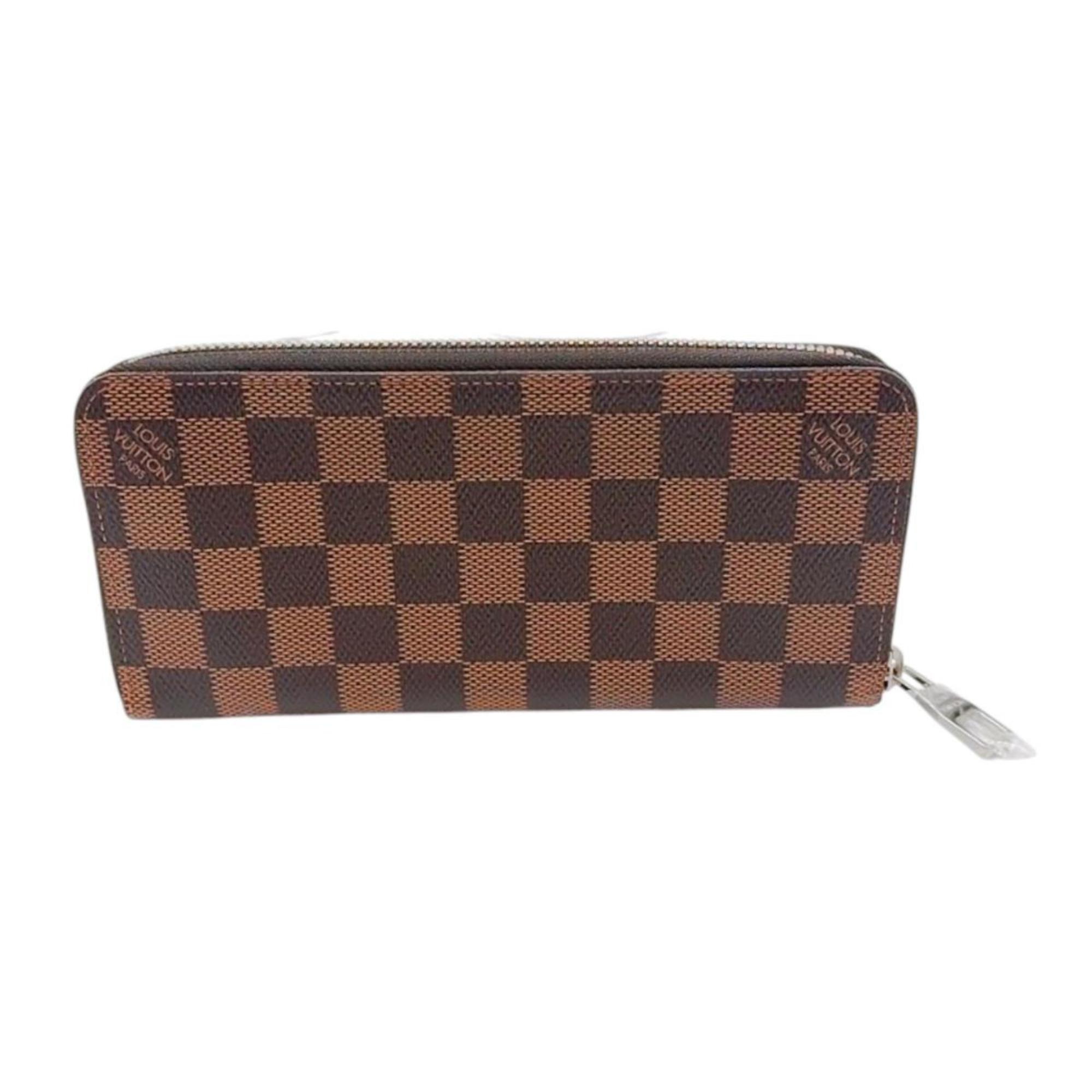 Louis Vuitton Brown Damier Canvas Damier Canvas Long Wallet