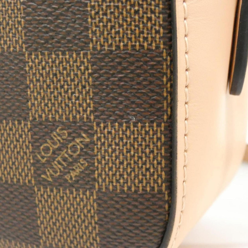 Louis Vuitton Brown Coated Canvas Shoulder Bag