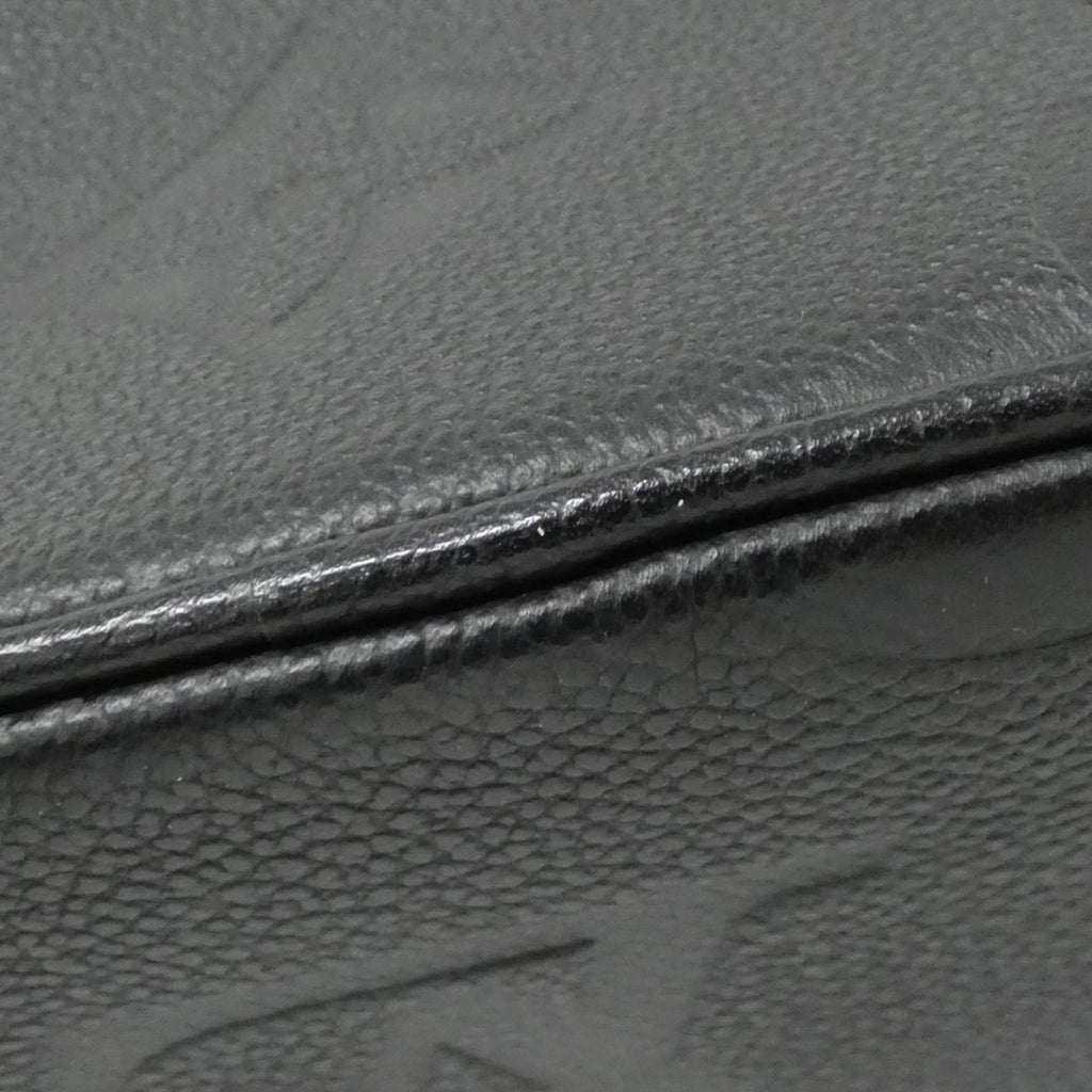 Louis Vuitton Black Leather Handbag