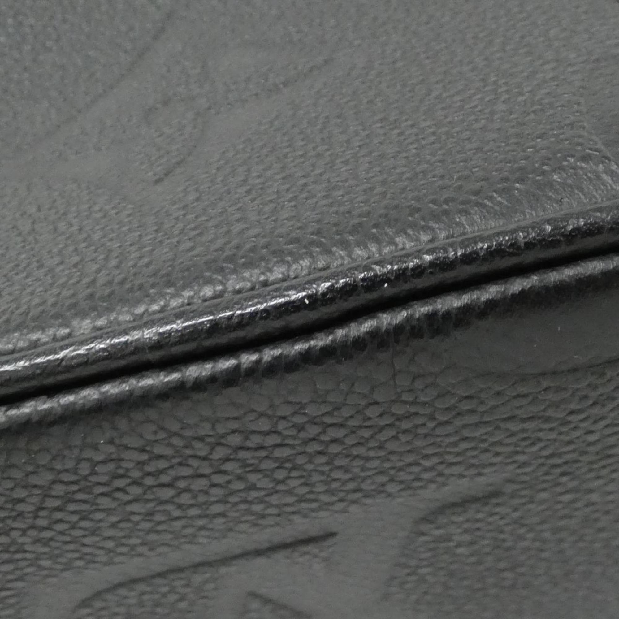 Louis Vuitton Black Leather Handbag