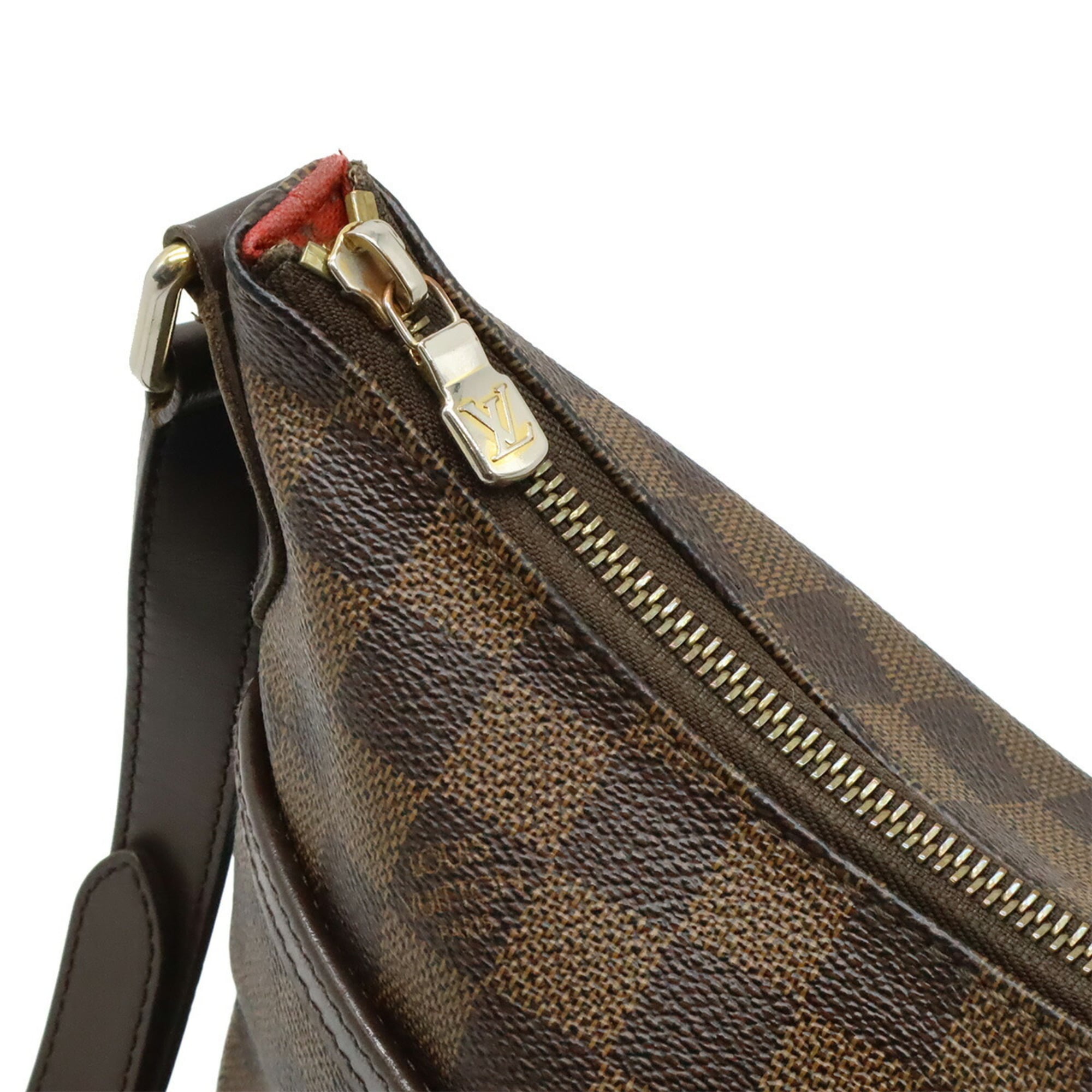 Louis Vuitton Brown Pvc Shoulder Bag