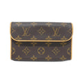 Louis Vuitton Brown Coated Canvas Fanny Pack Pochette