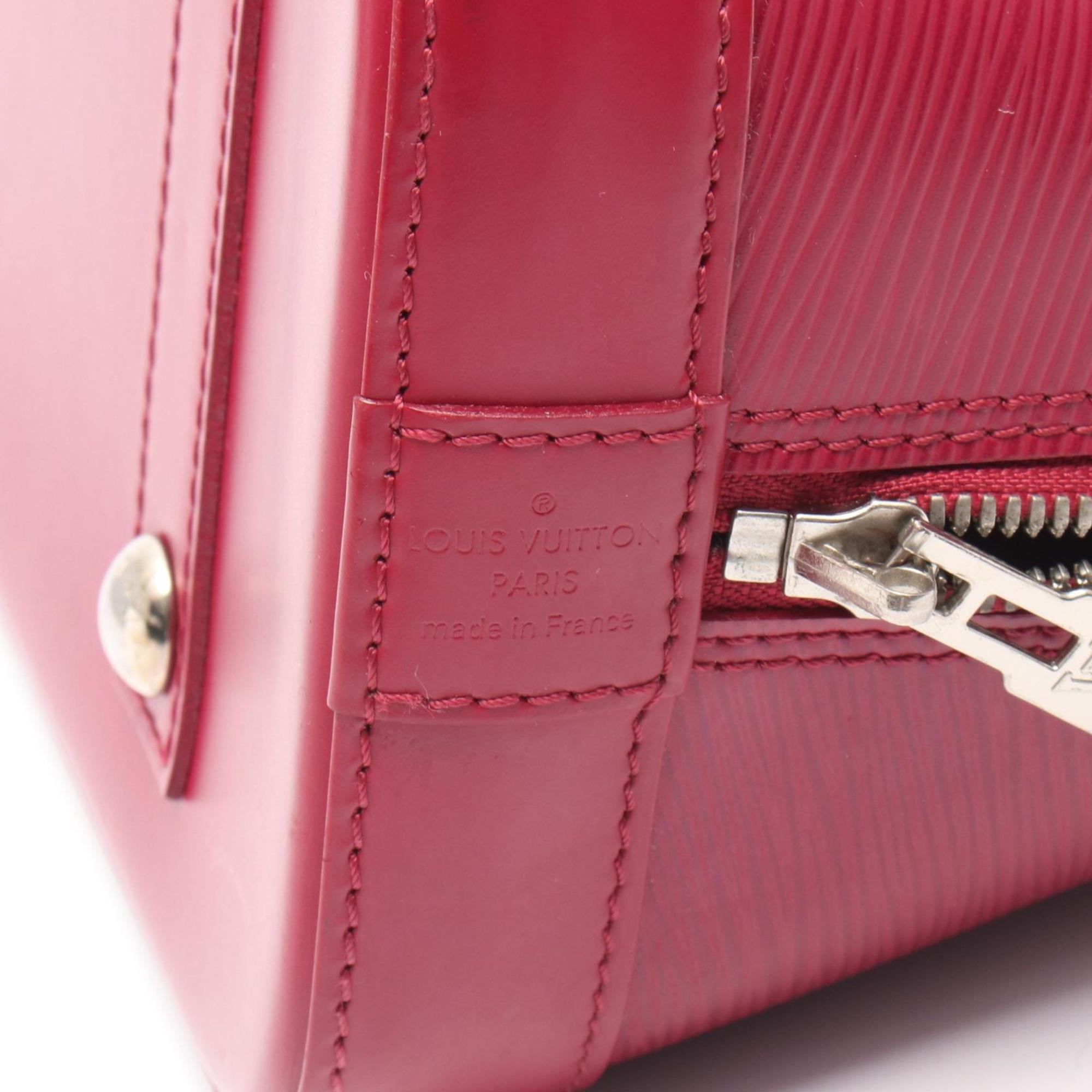 Louis Vuitton Pink Leather Handbag
