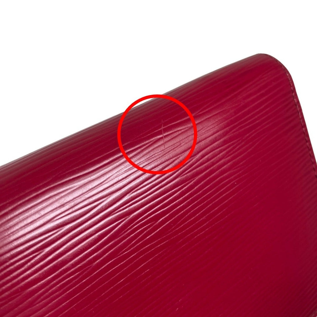 Louis Vuitton Fuchsia Epi Leather Long Wallet