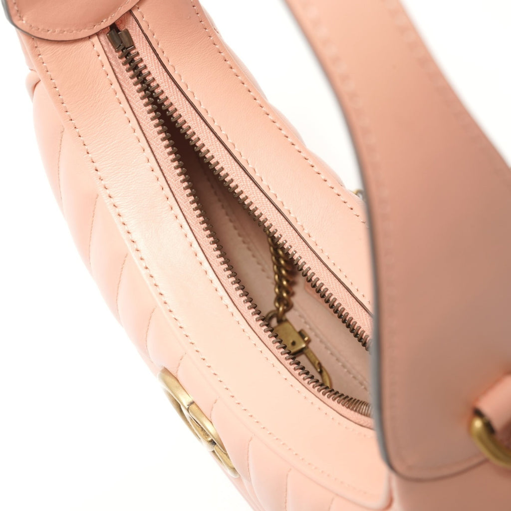 Gucci Gg Marmont Pink Shoulder Bag (Pre-Owned)