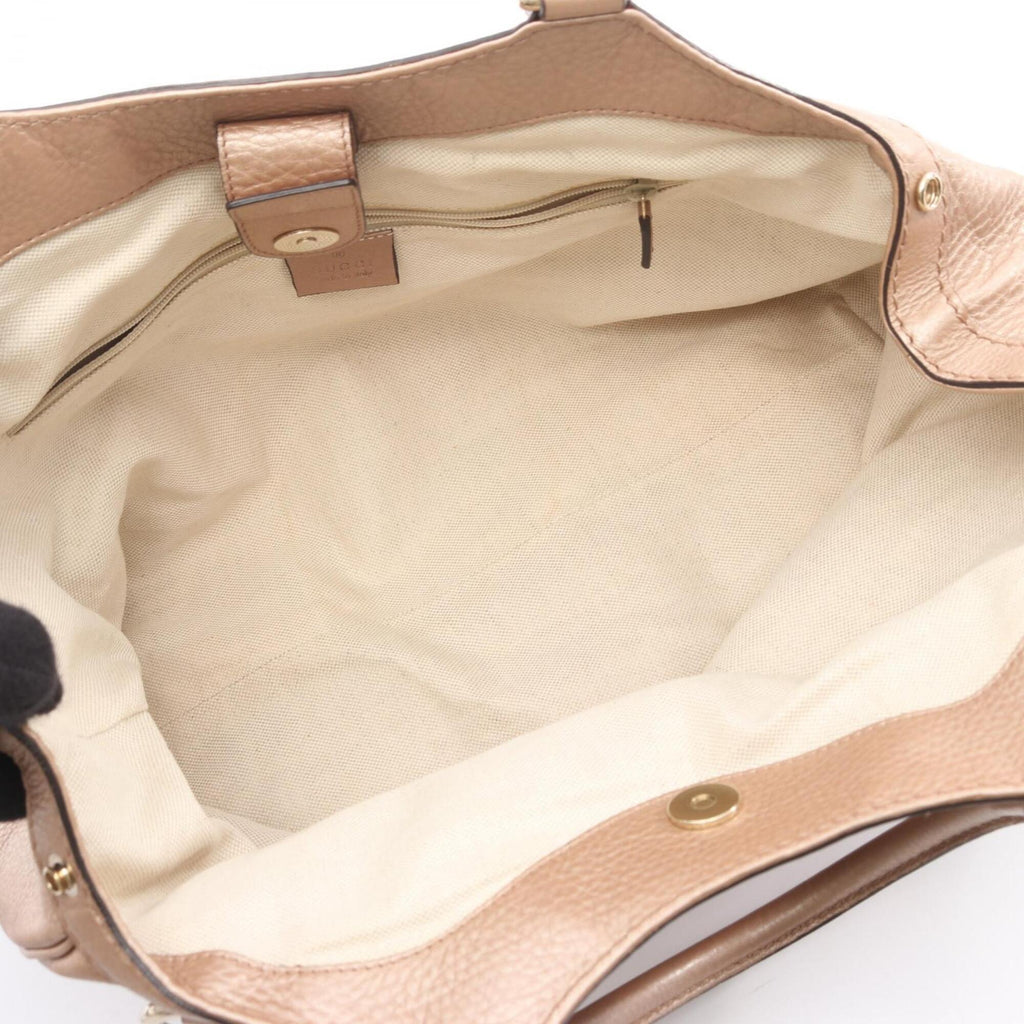 Gucci Beige Leather Handbag (Pre-Owned)
