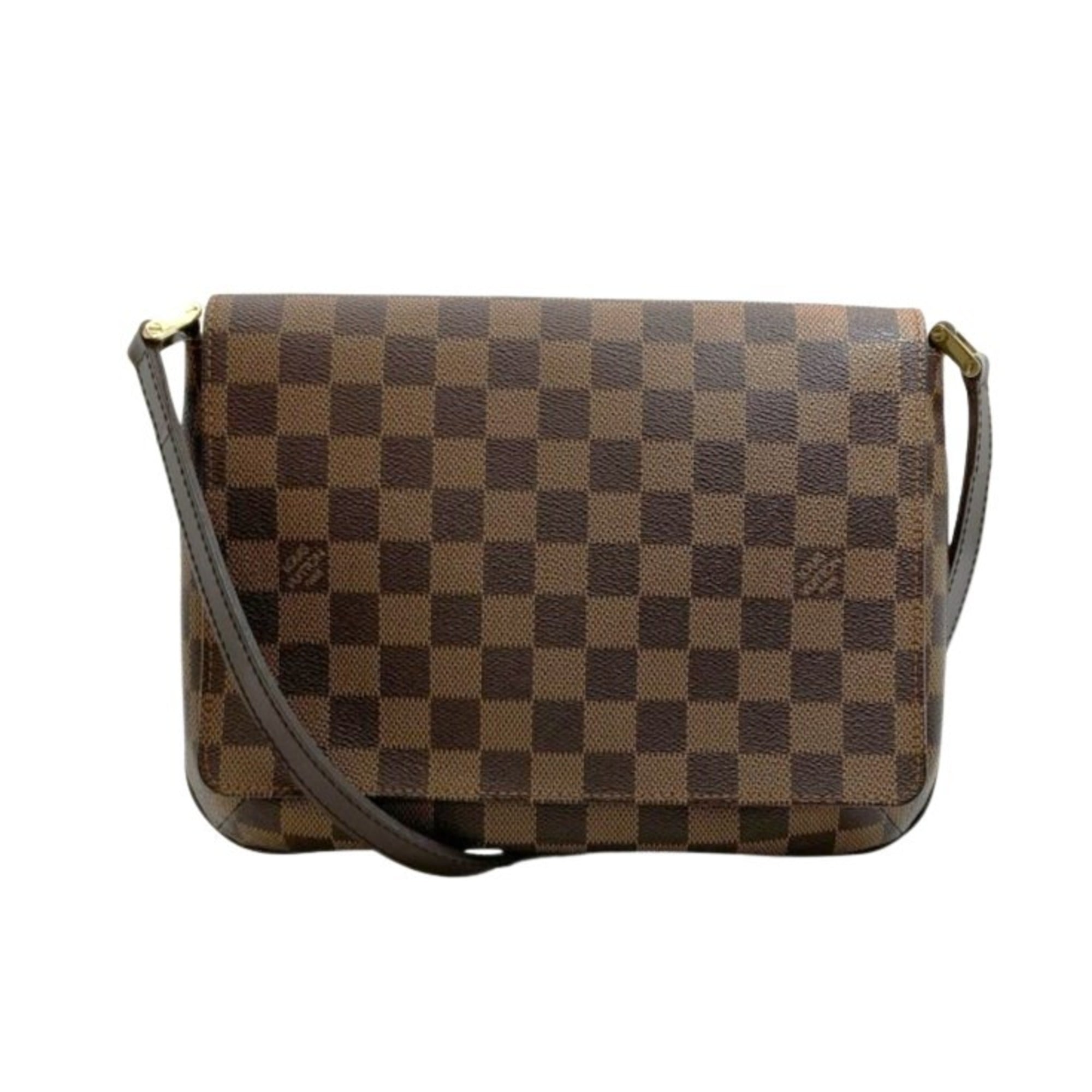 Louis Vuitton Damier Brown Damier Canvas Ebene Shoulder Bag