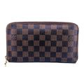 Louis Vuitton Brown Leather Long Wallet