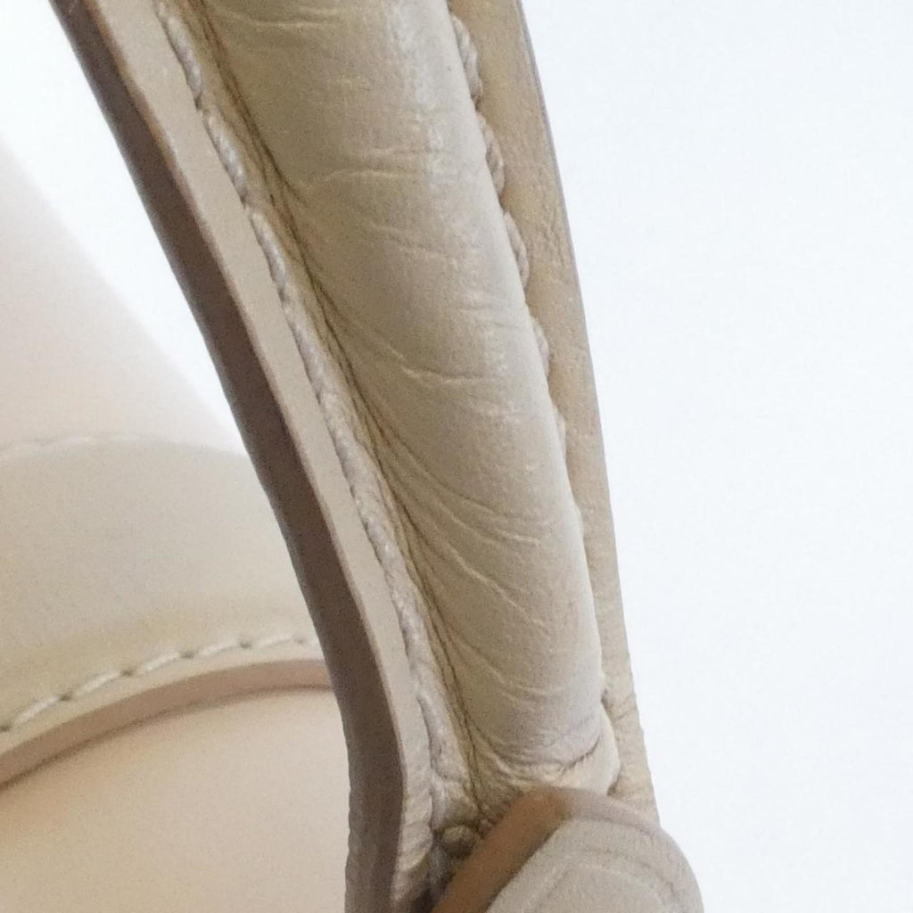 Louis Vuitton Cream Leather Handbag