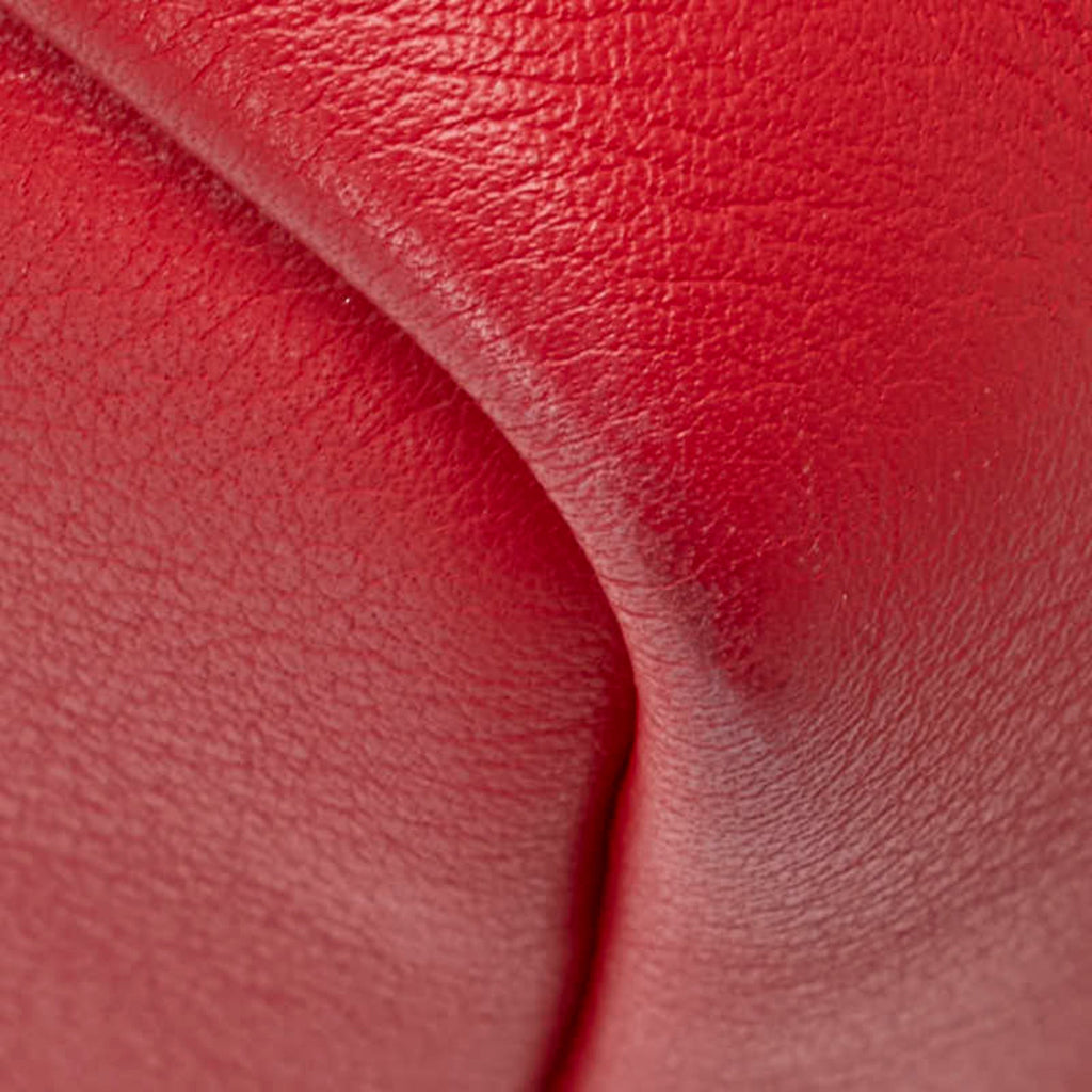 Fendi Red Color Leather Backpack