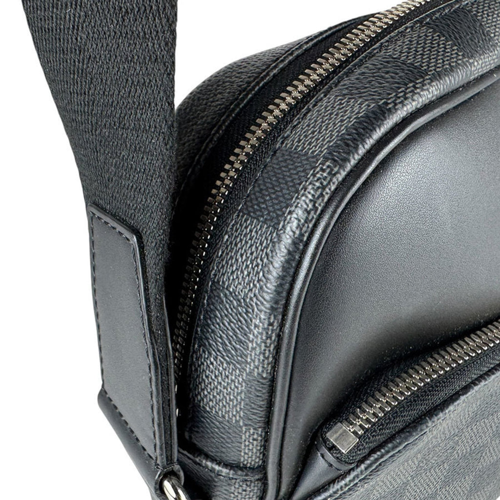 Louis Vuitton Black Damier Graphite Shoulder Bag