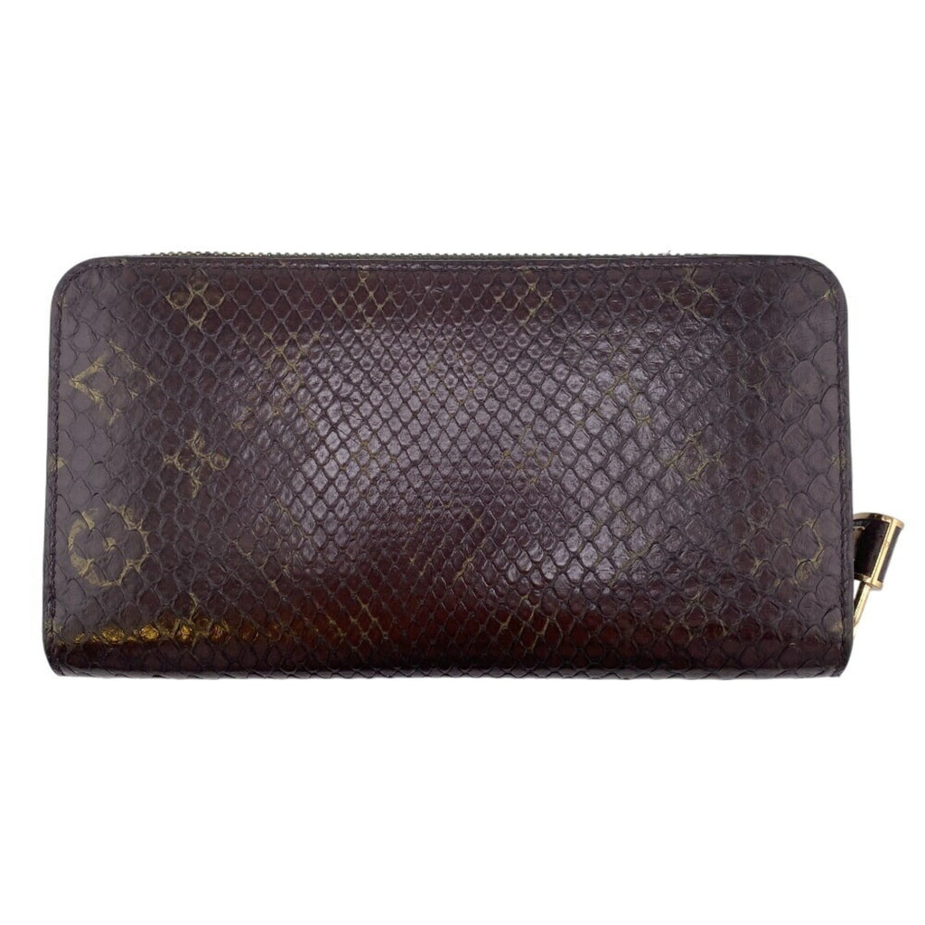 Louis Vuitton Exotic Brown Monogram Monogram Long Wallet