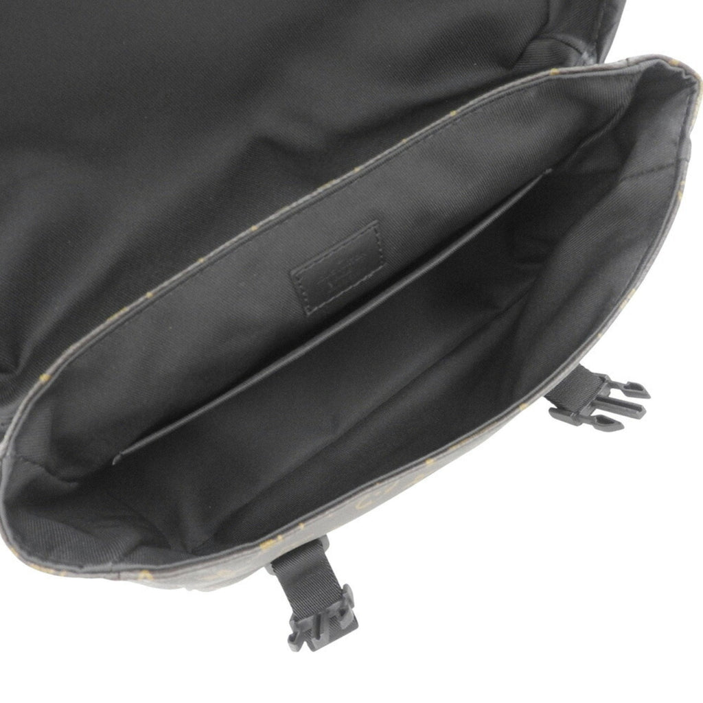 Louis Vuitton Monogram Macassar Black Monogram Macassar Pvc Leather Shoulder Bag
