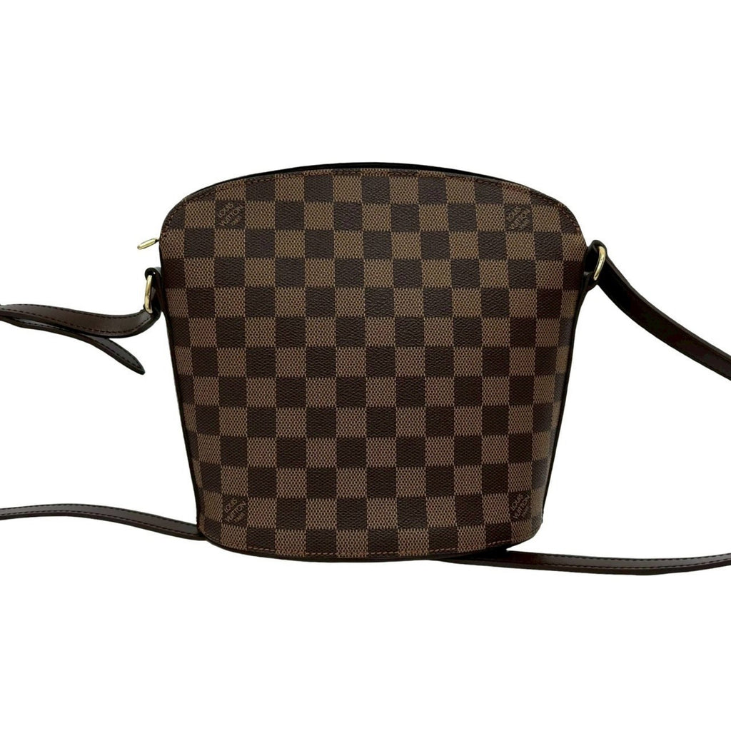 Louis Vuitton Brown Leather Pvc Pochette Shoulder Bag
