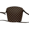 Louis Vuitton Brown Leather Pvc Pochette Shoulder Bag
