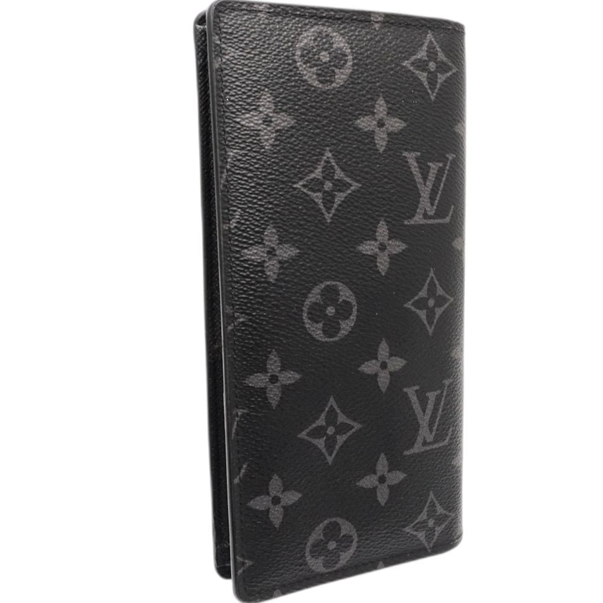 Louis Vuitton Monogram Eclipse Monogram Eclipse Noir Monogram Eclipse Long Wallet