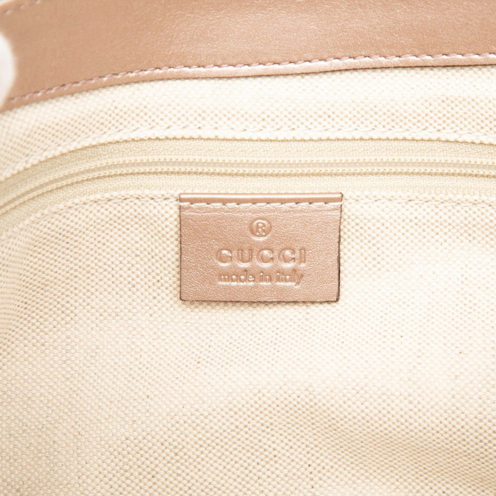 Gucci Pink Leather Shoulder Bag (Pre-Owned)