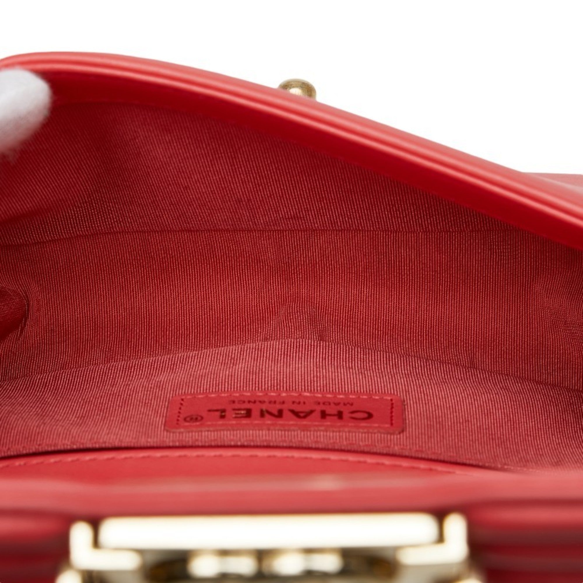 Chanel Boy Chanel Multi-Color Pink White Tweed Leather Shoulder Bag