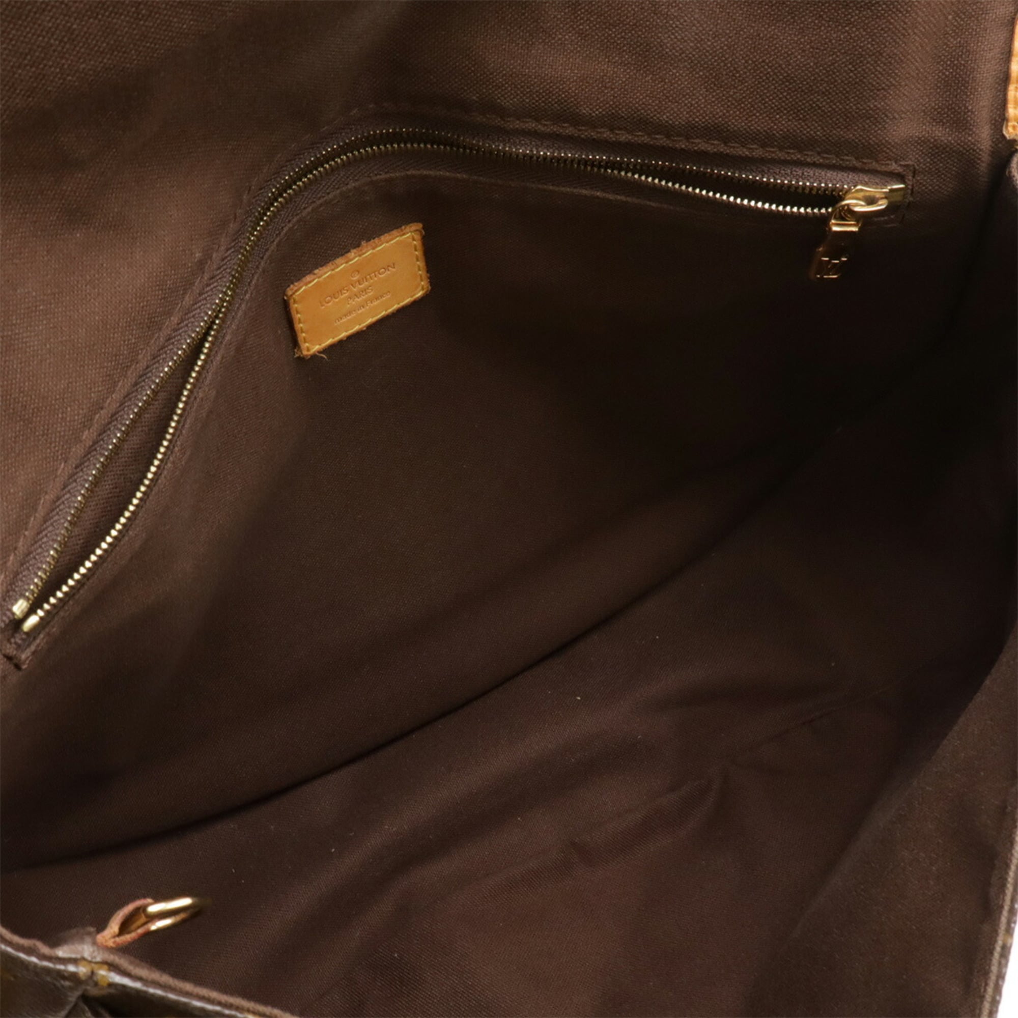 Louis Vuitton Brown Monogram Canvas Shoulder Bag